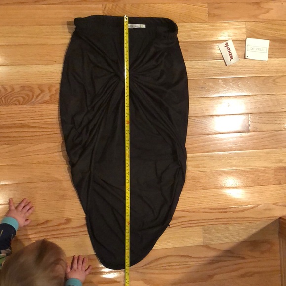 High low knot tie skirt. Size M - Picture 5 of 6